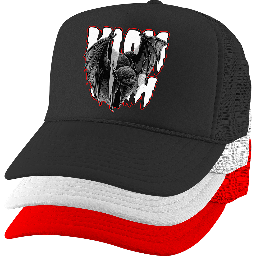 "Bred Reimagined 4 Bat Keeper" Trucker Hat
