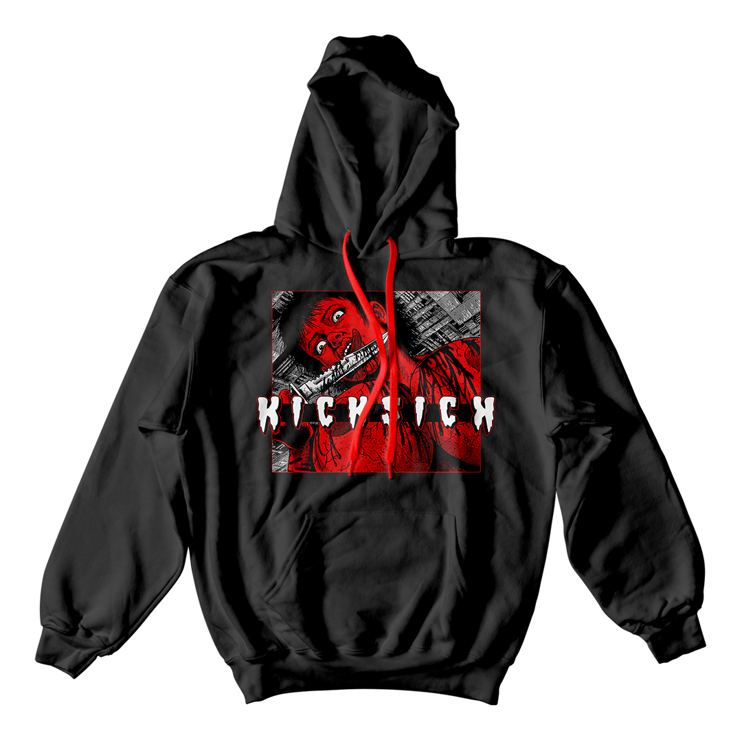 "Red Satin 1 Kill 4 Kicks" Hoodie