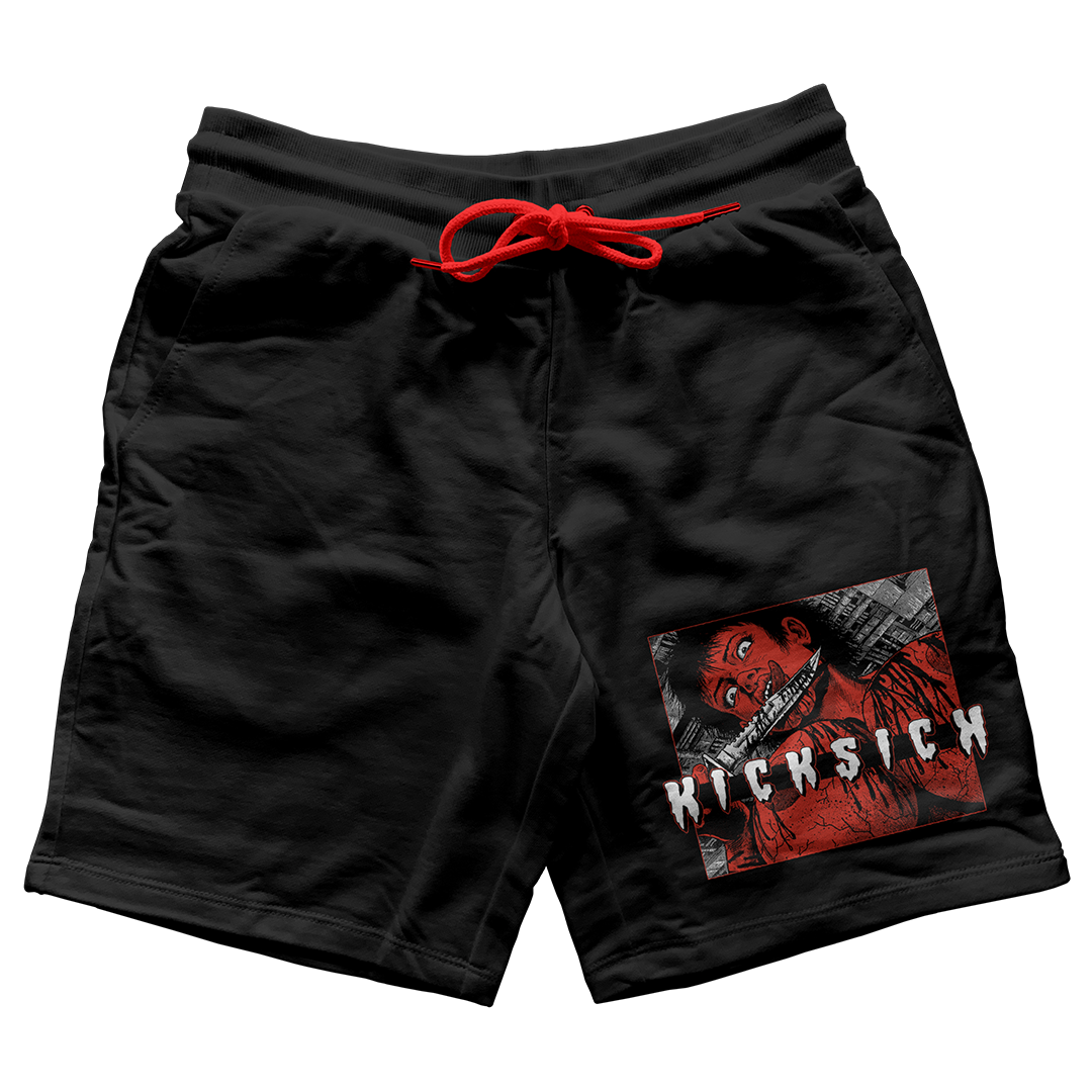 "Bred 4 Reimagined Kill 4 Kicks" Jogger Shorts
