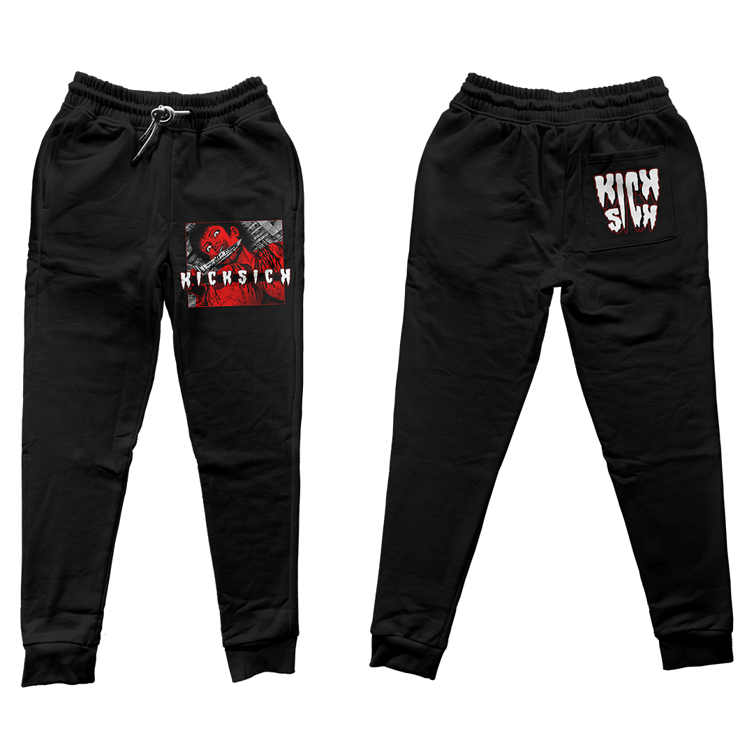 "Red Cement 4 Kill 4 Kicks" Jogger Pants
