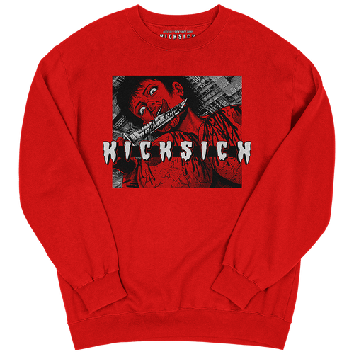 "Bred Reimagined 4 Kill 4 Kicks" Crewneck Sweatshirt
