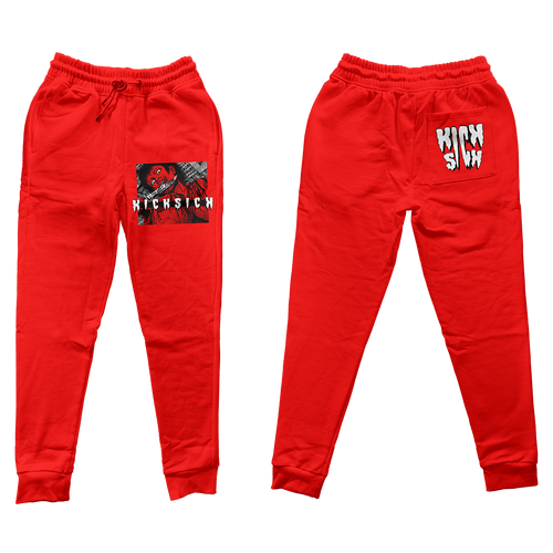 "Bred Reimagined 4 Kill 4 Kicks" Jogger Pants