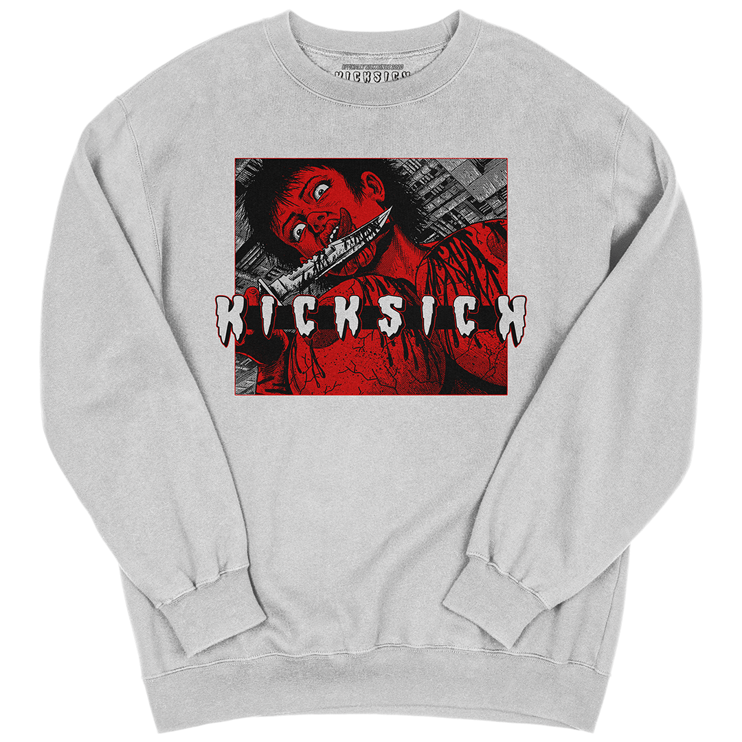 "Red Cement 4 Kill 4 Kicks" Crewneck Sweatshirt