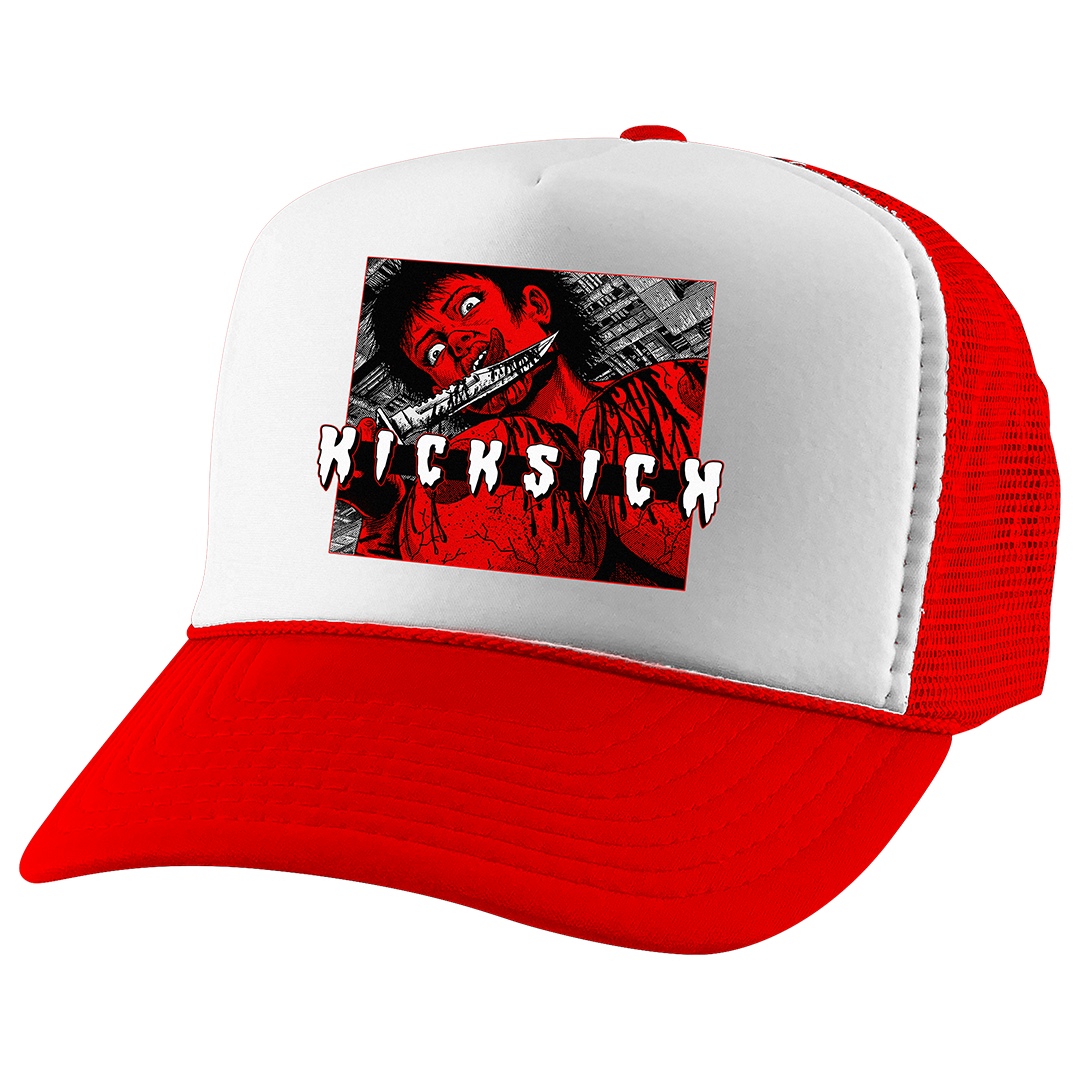 "Red Cement 4 Kill 4 Kicks" Trucker Hat