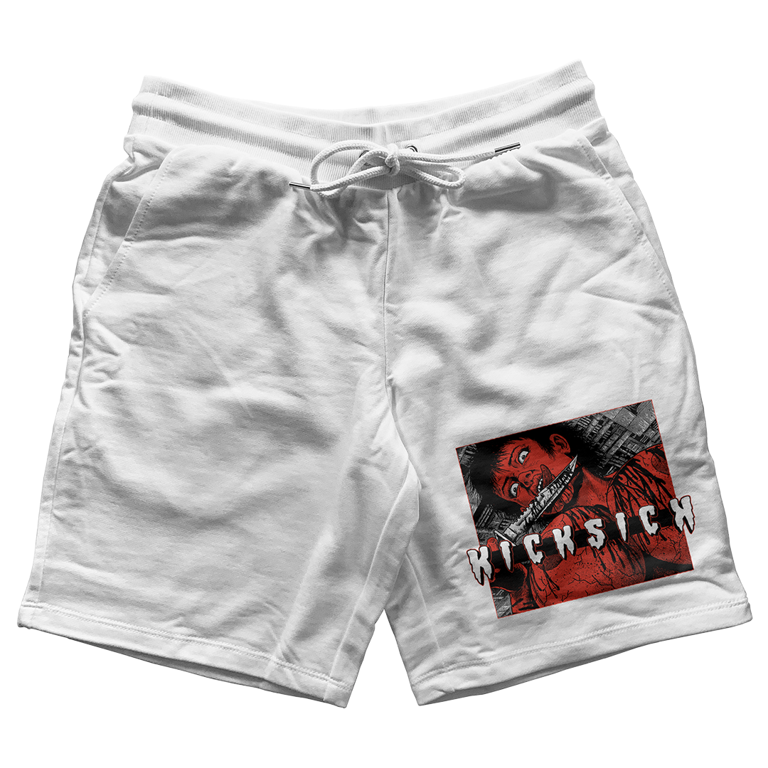 "Red Cement 4 Kill 4 Kicks" Jogger Shorts