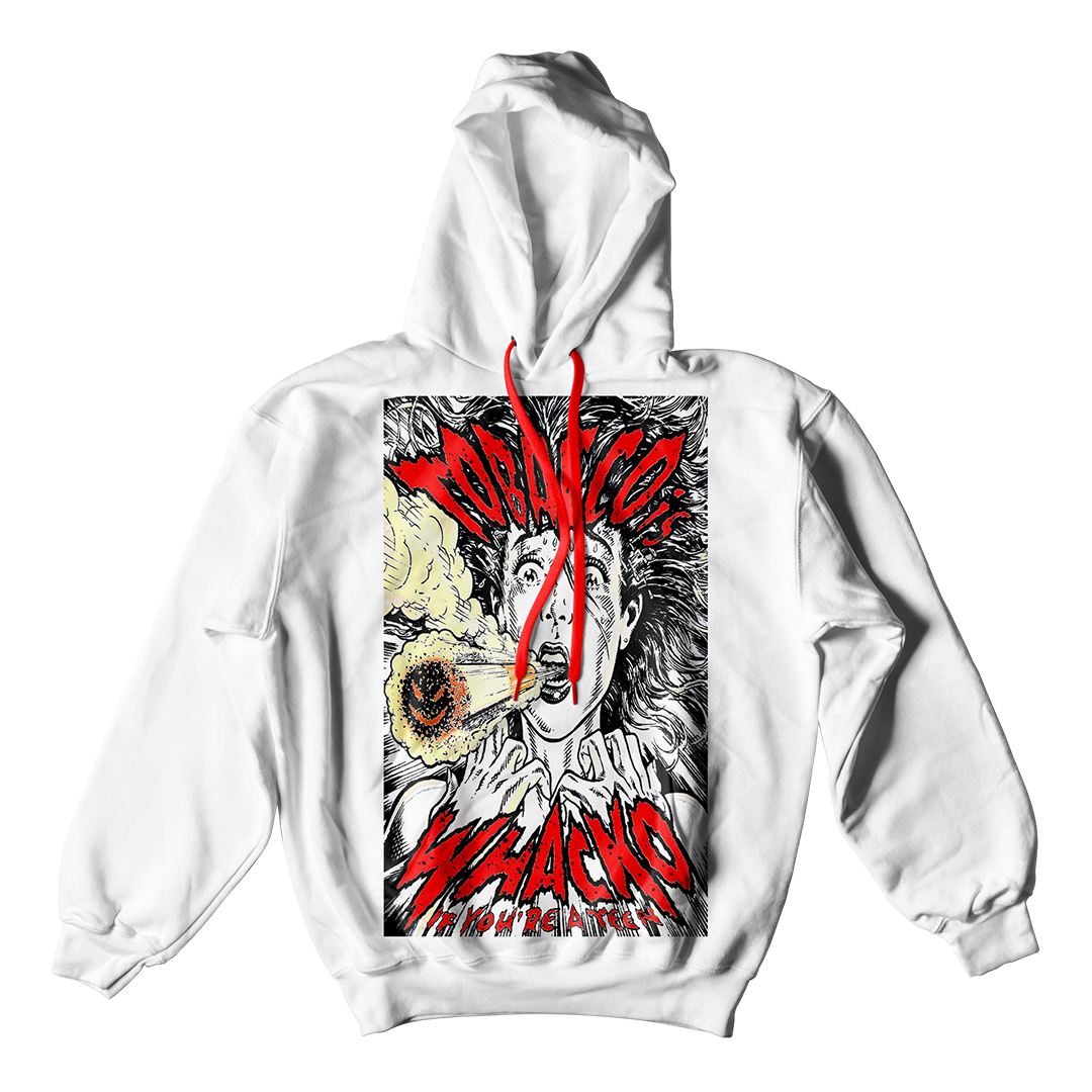 "Red Satin 1 Tobacco Whacko" Hoodie