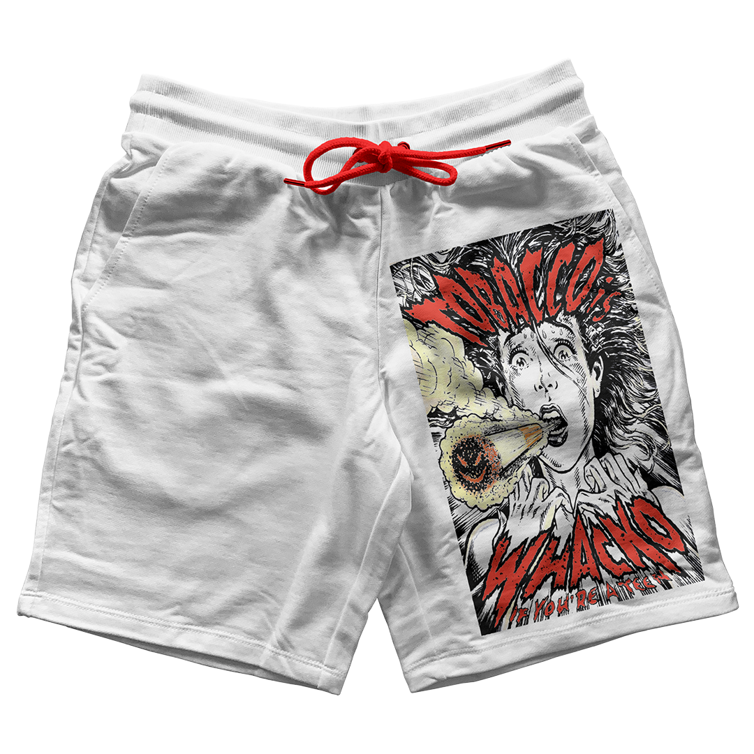 "Red Cement 4 Tobacco Whacko" Jogger Shorts