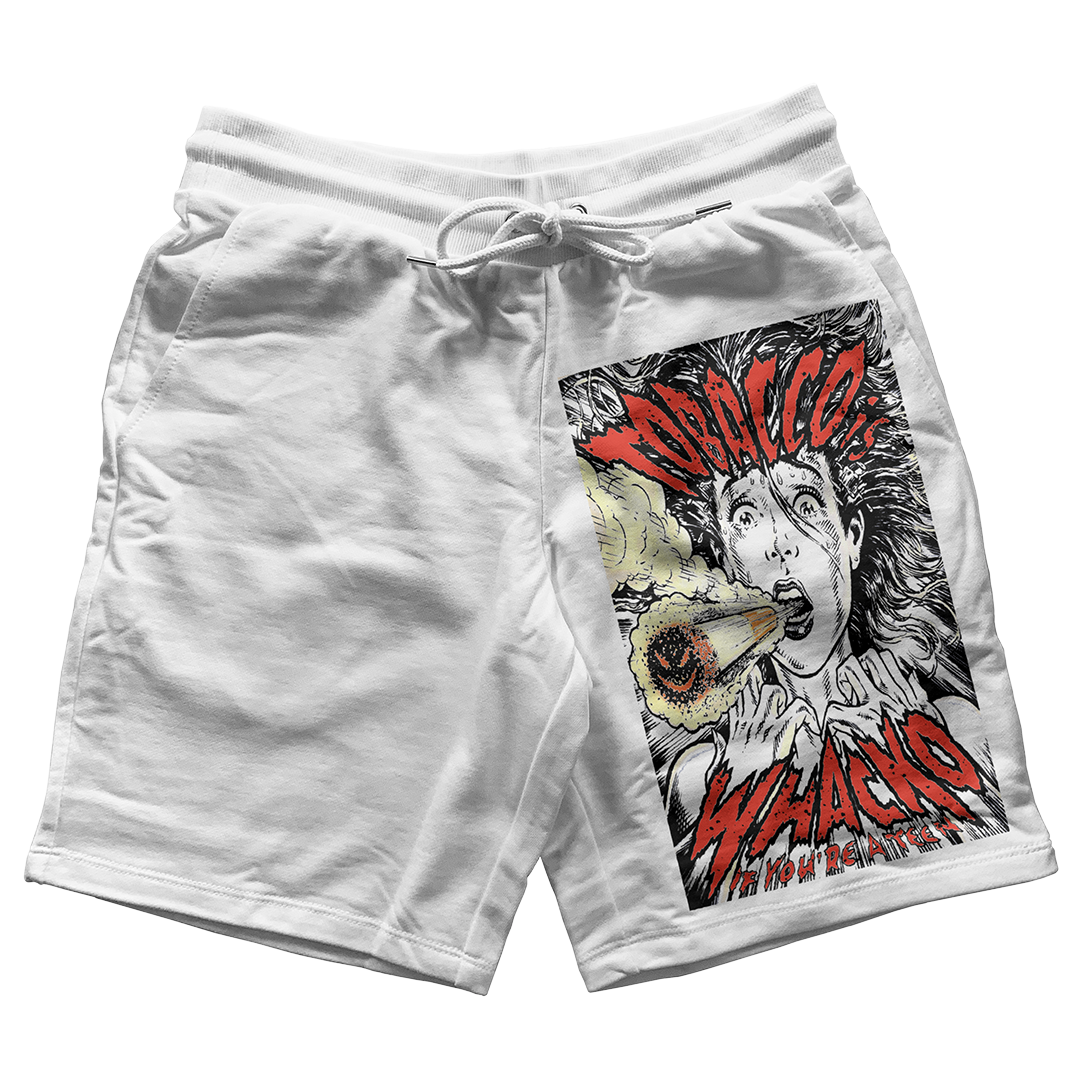 "Red Cement 4 Tobacco Whacko" Jogger Shorts