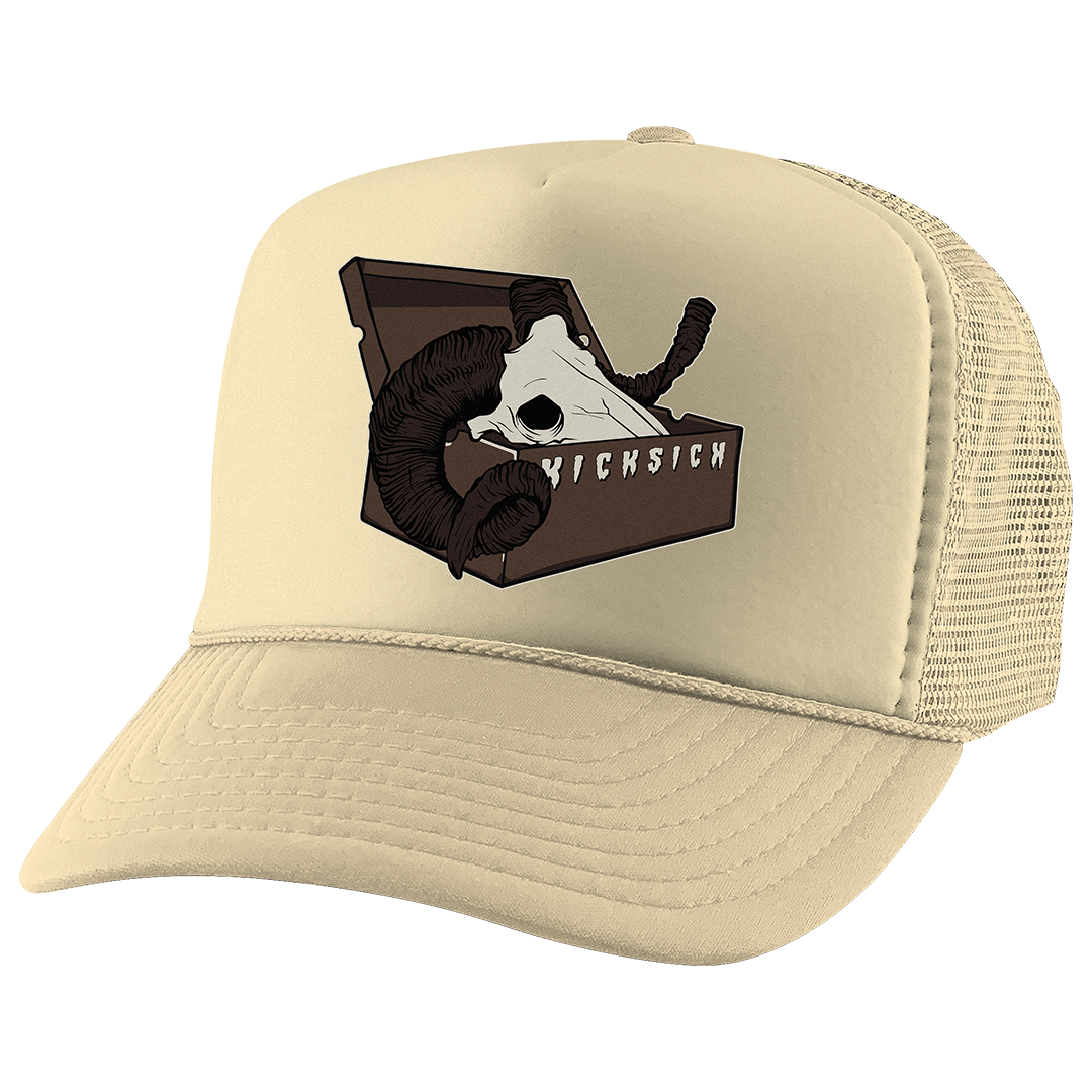 "Palomino 1 BOX GOAT" Trucker Hat