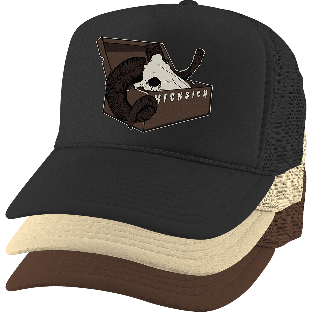 "Palomino 1 BOX GOAT" Trucker Hat