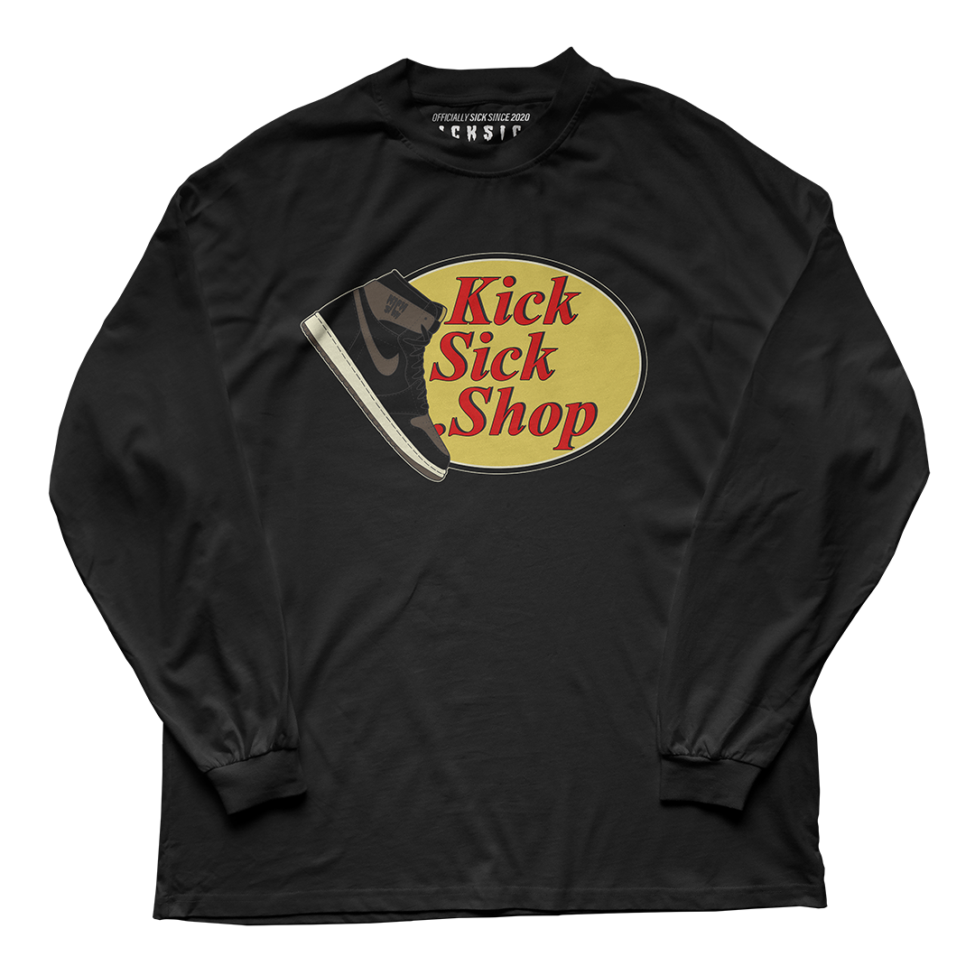 "Palomino 1 Kick Sick Shop" Long Sleeve Tee