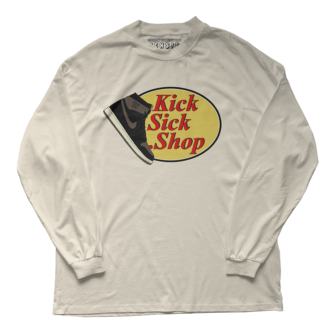"Palomino 1 Kick Sick Shop" Long Sleeve Tee