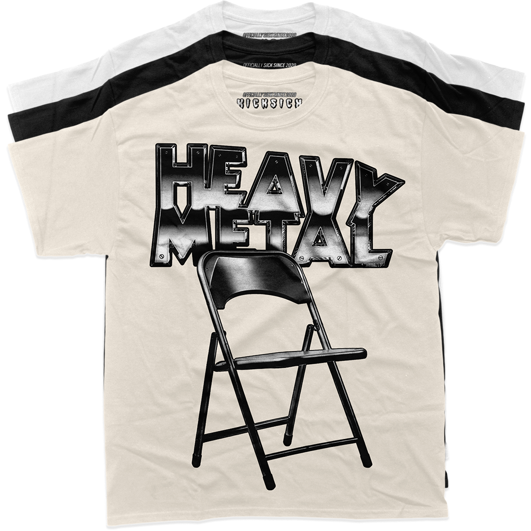 "Sail Black 2 Heavy Metal" Tee