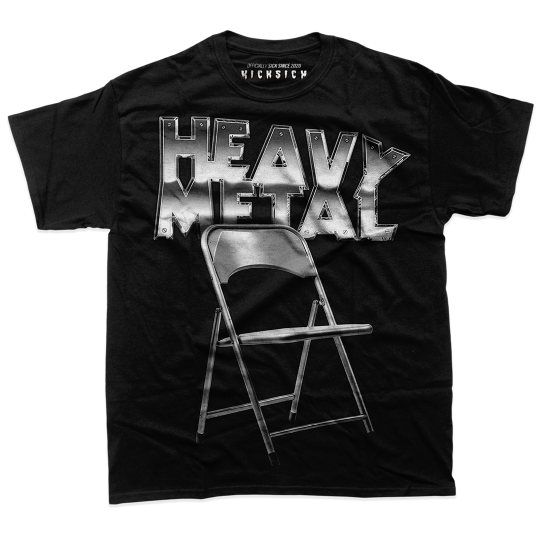 "Sail Black 2 Heavy Metal" Tee
