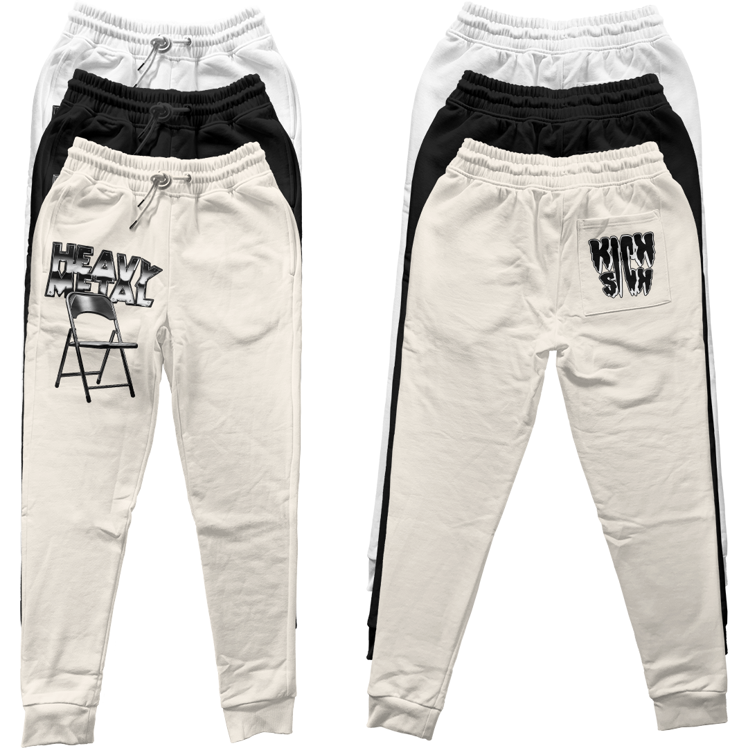"Sail Black 2 Heavy Metal" Jogger Pants