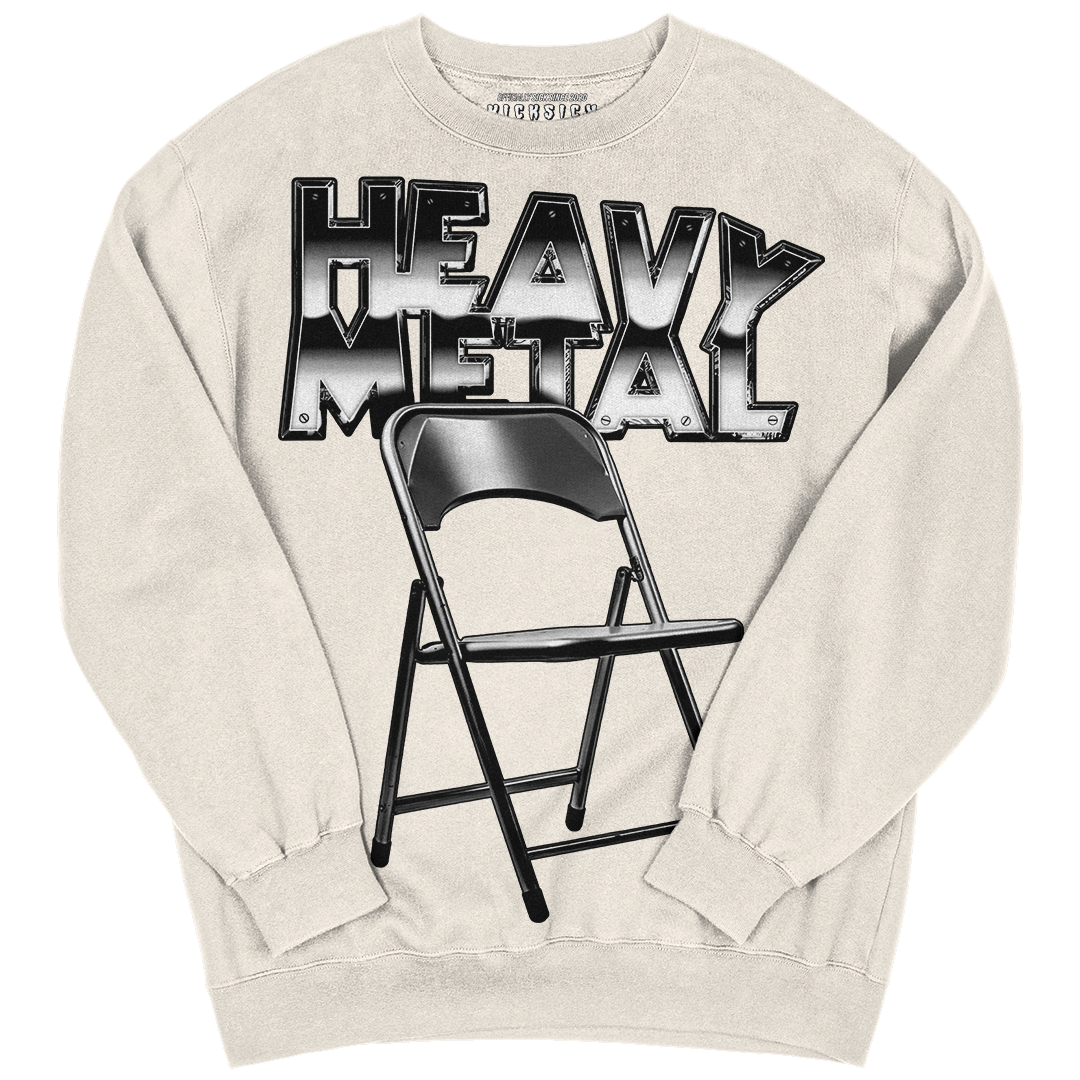 "Sail Black 2 Heavy Metal" Crewneck Sweatshirt