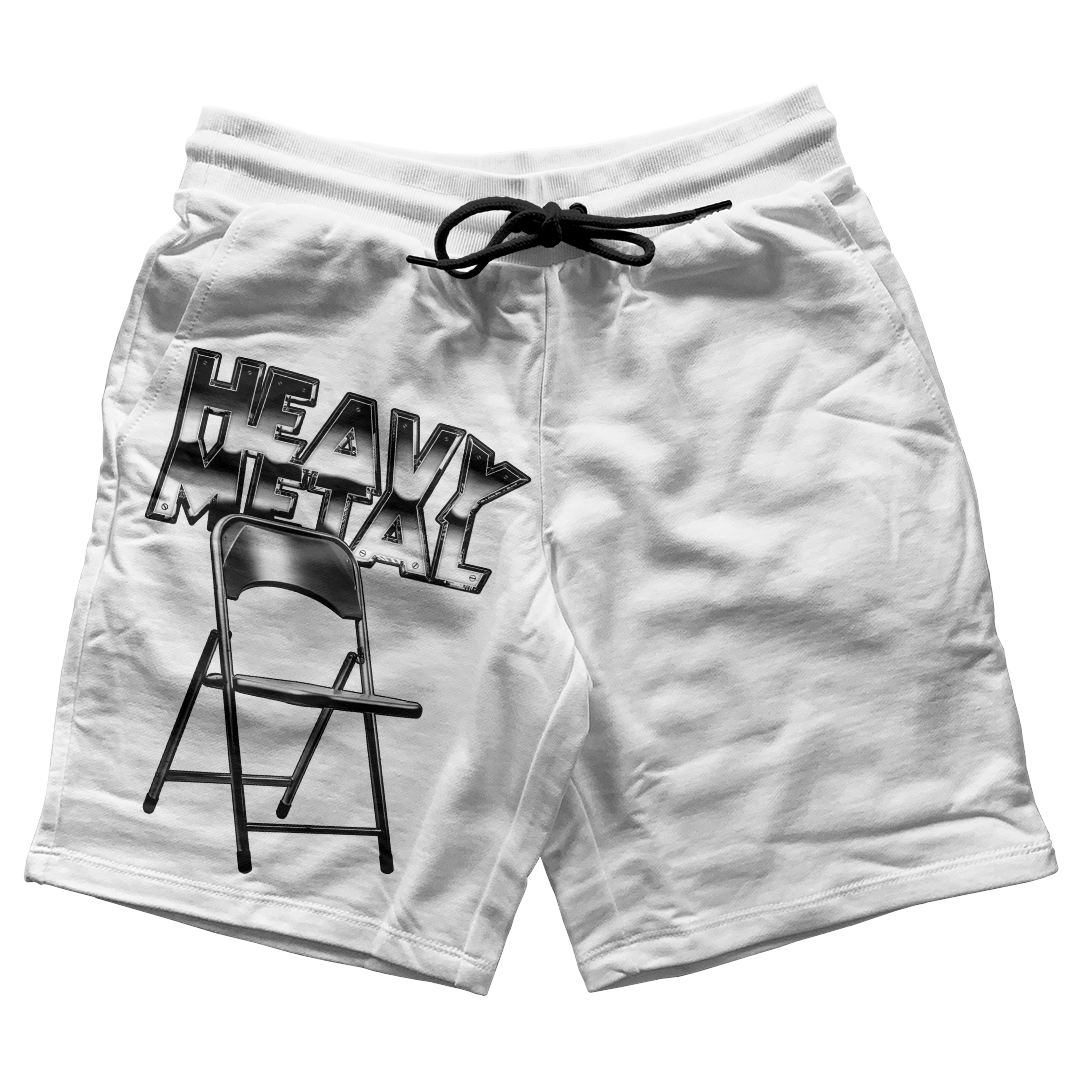 "Sail Black 2 Heavy Metal" Jogger Shorts