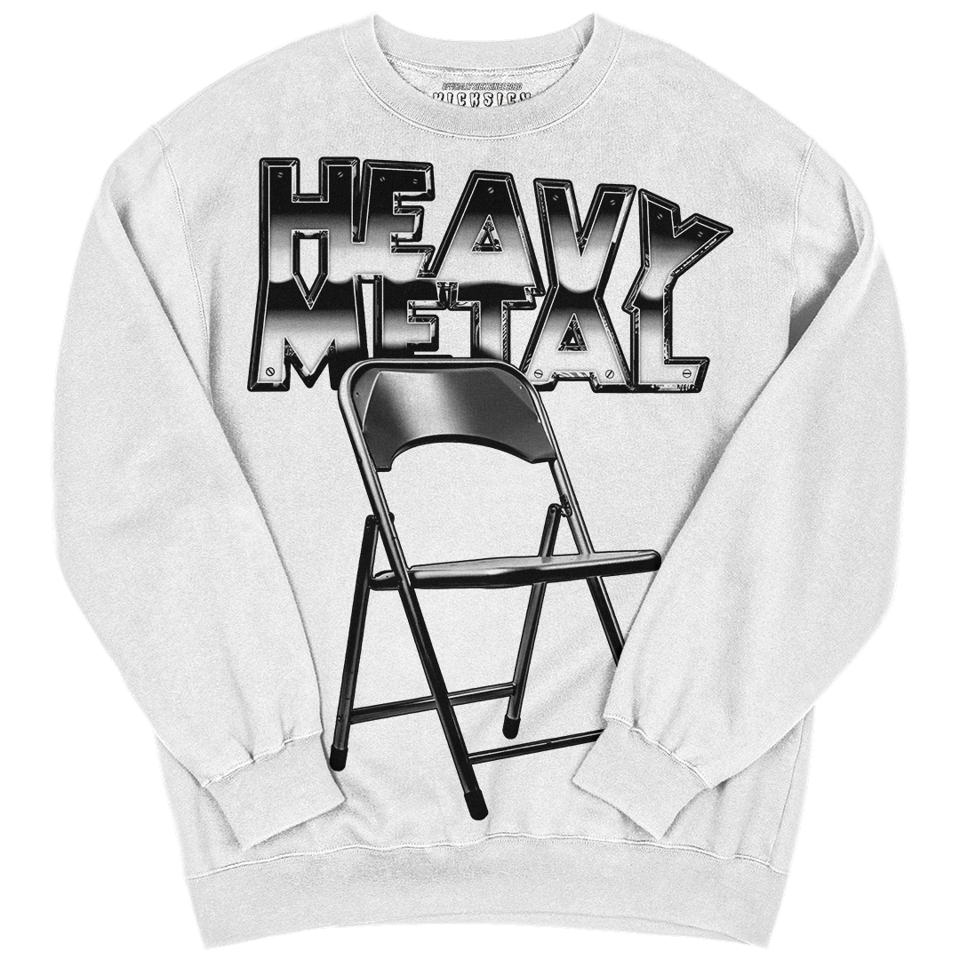 "Sail Black 2 Heavy Metal" Crewneck Sweatshirt