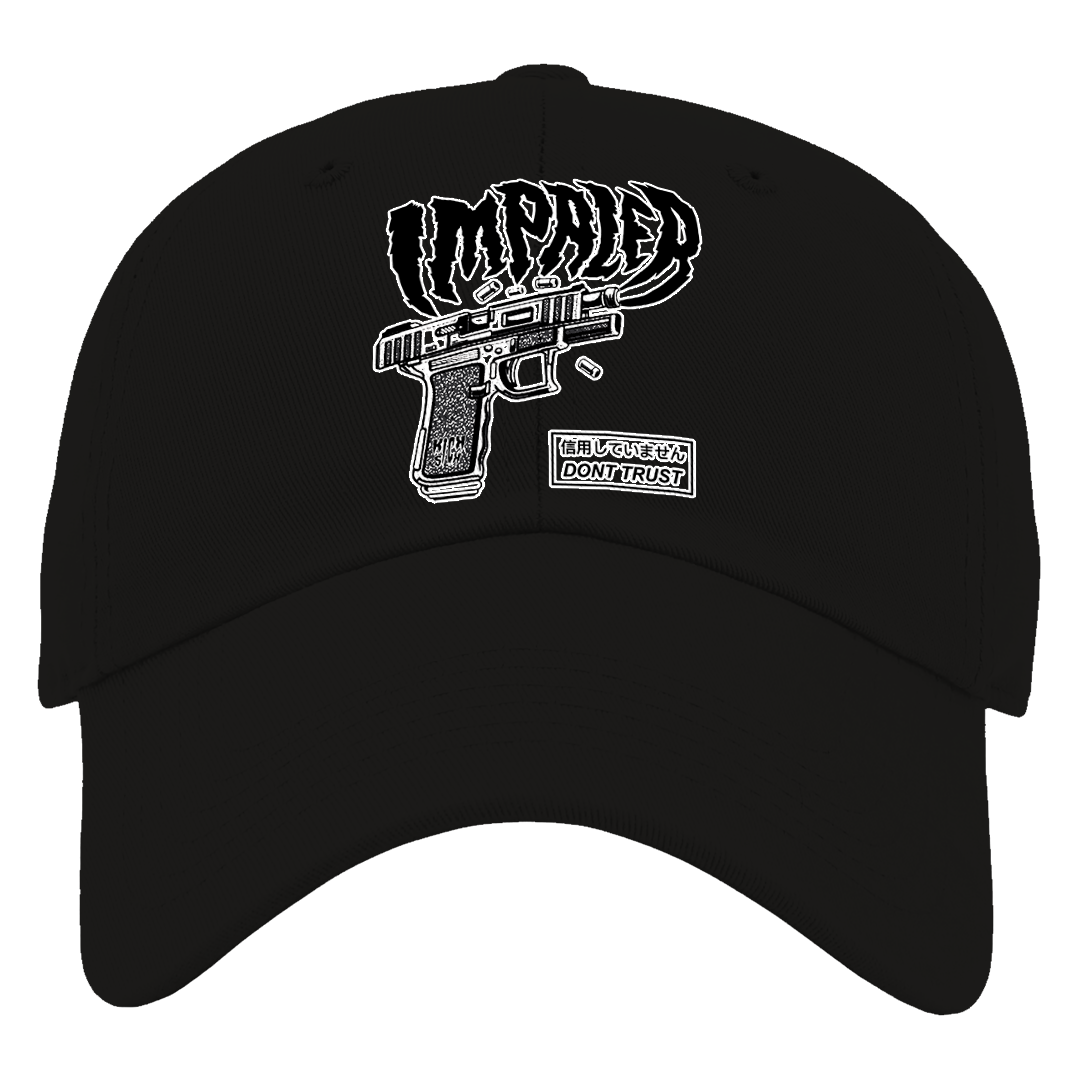 "Black & White Impaler" Dad Hat