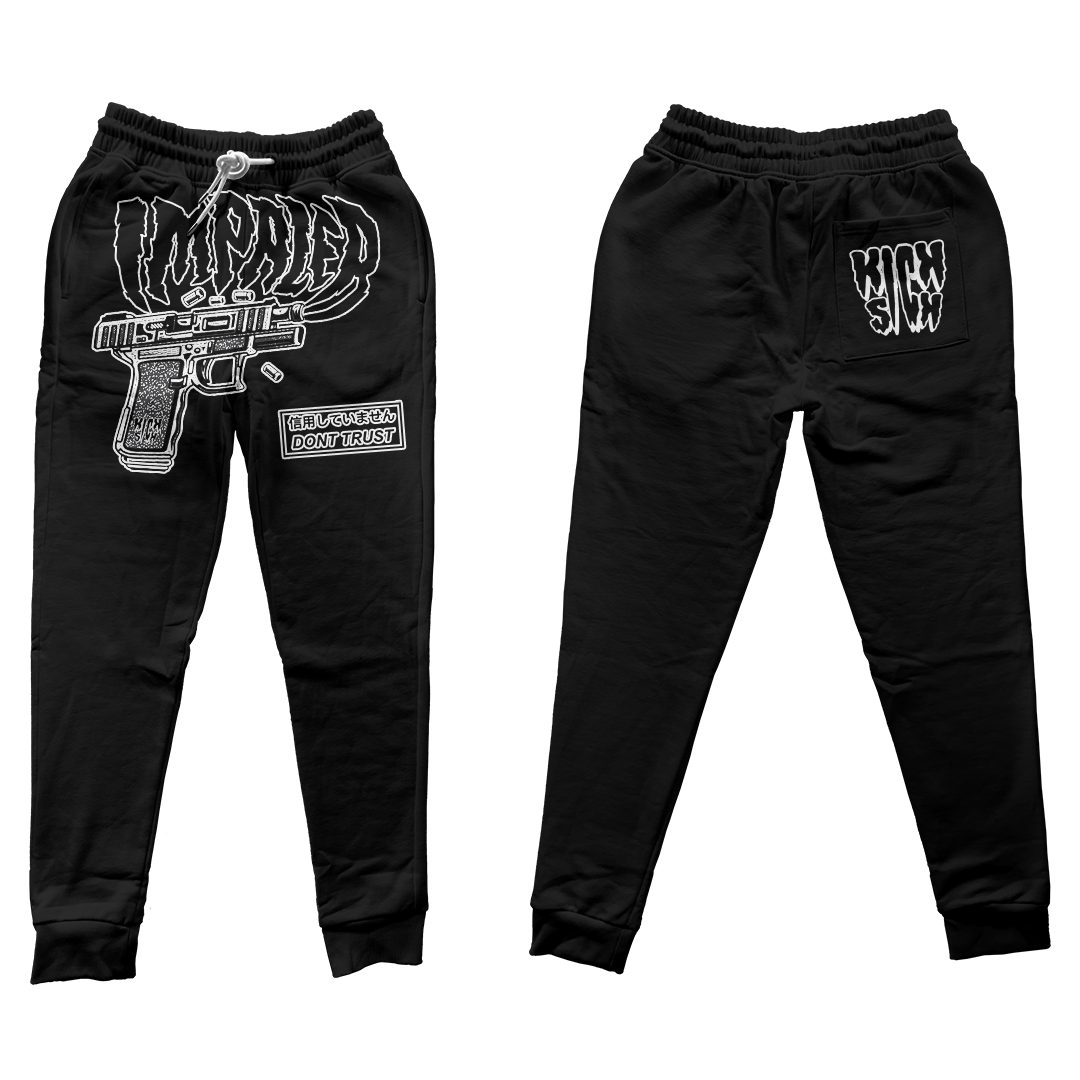"Sail Black 2 Impaler" Jogger Pants