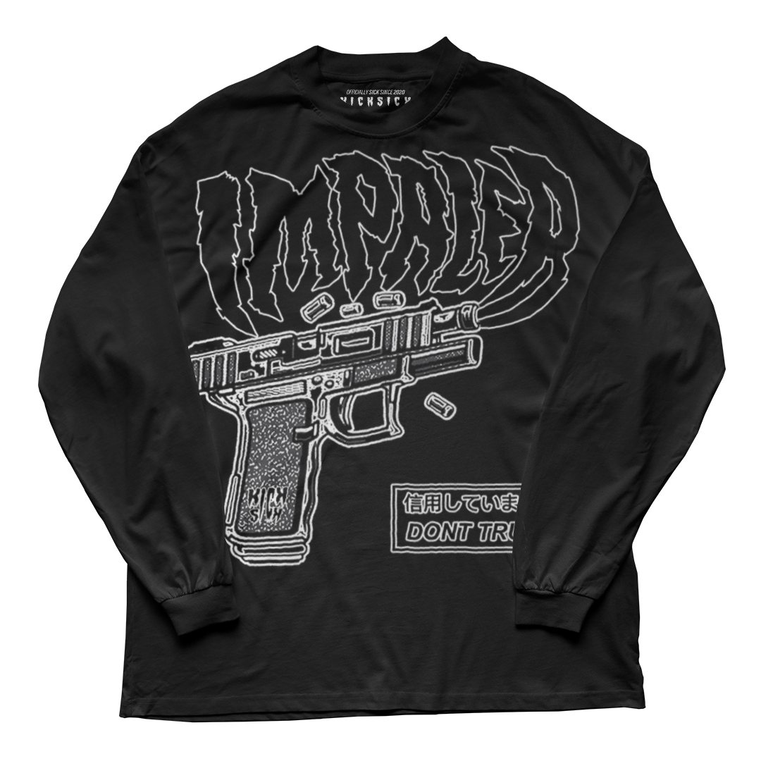 "Sail Black 2 Impaler" Long Sleeve Tee