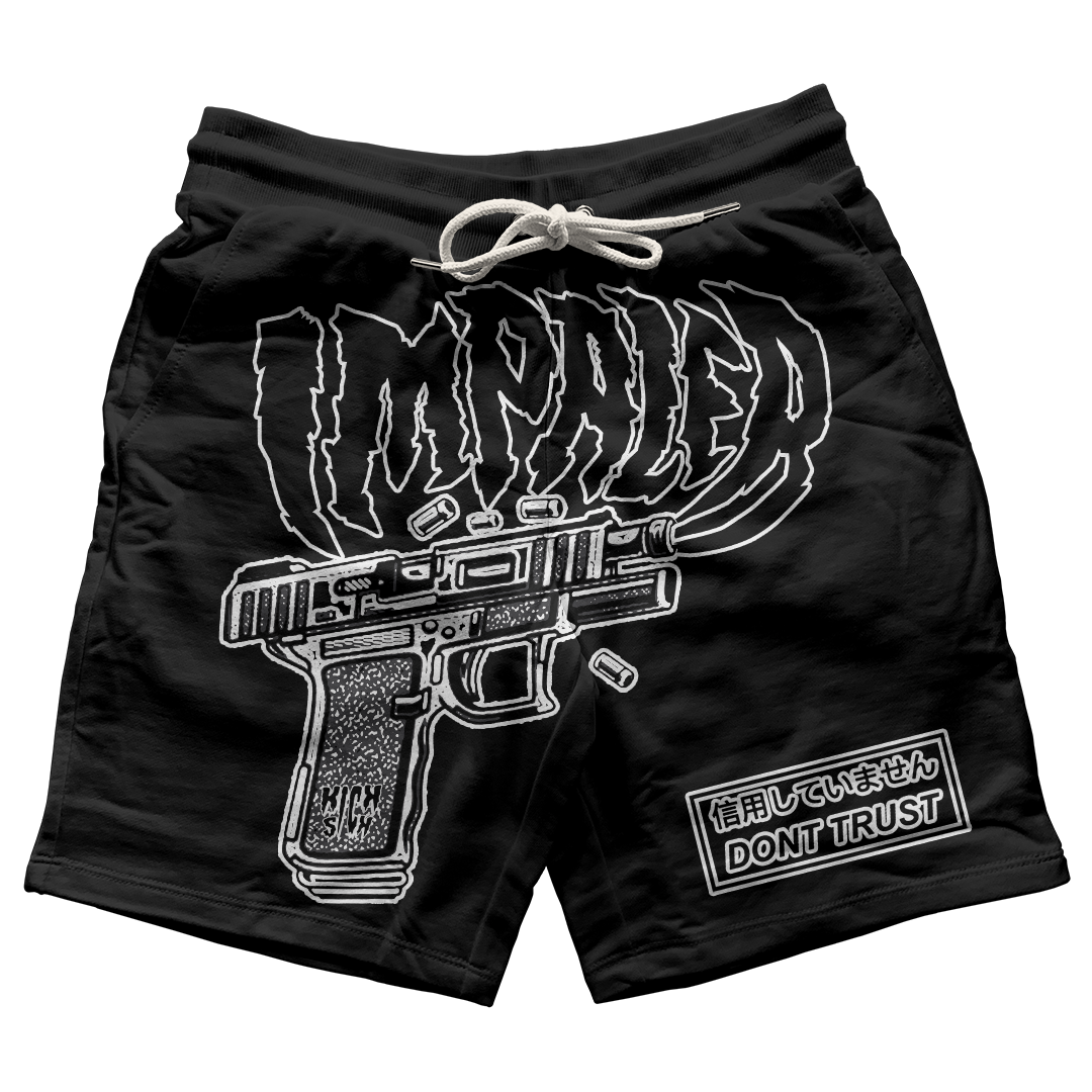 "Sail Black 2 Impaler" Jogger Shorts