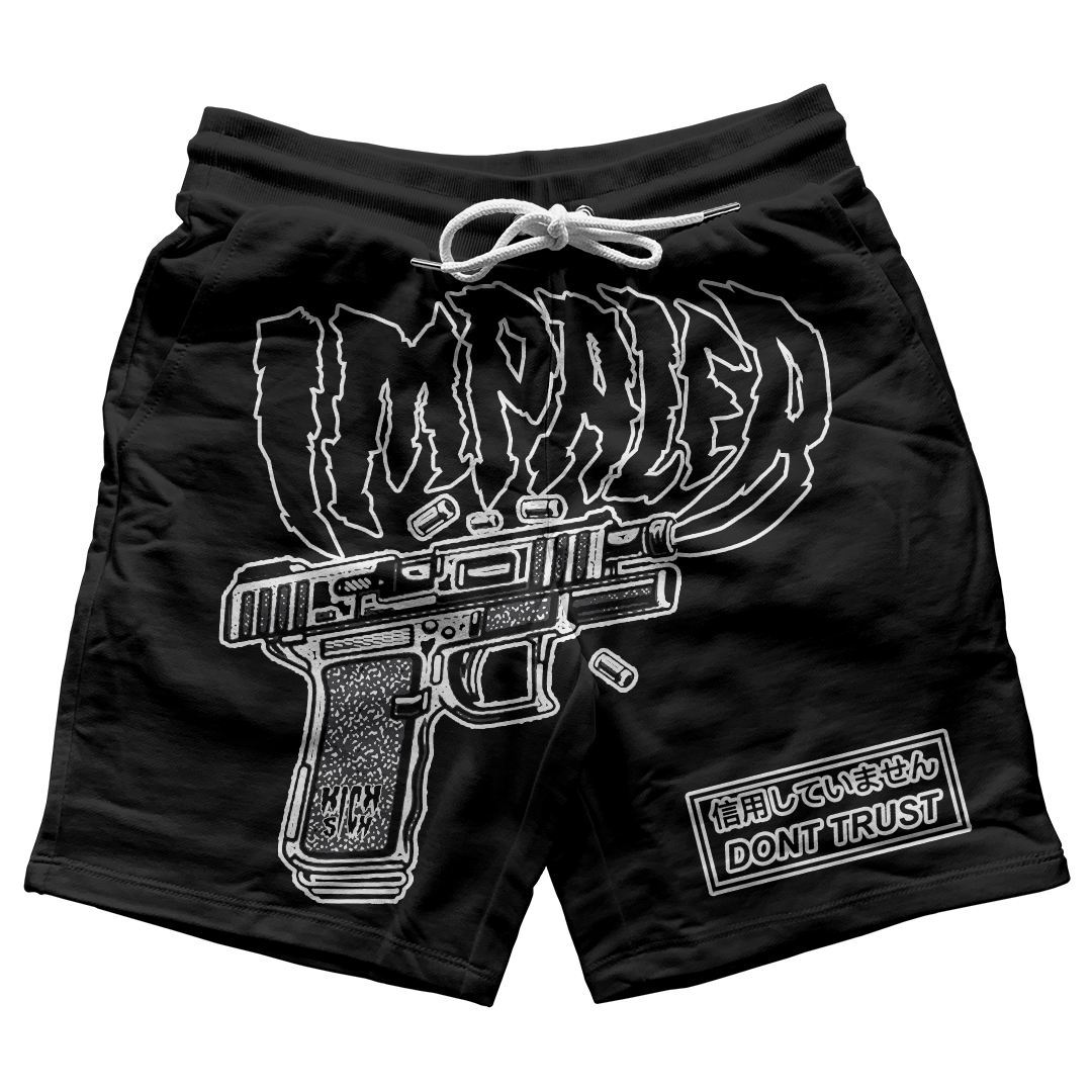 "Sail Black 2 Impaler" Jogger Shorts