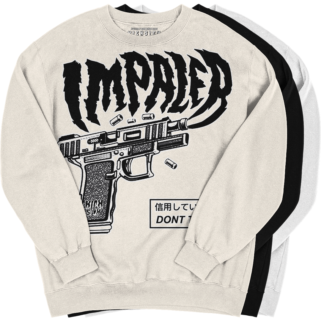"Sail Black 2 Impaler" Crewneck Sweatshirt