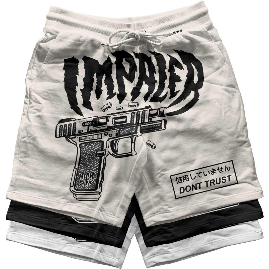 "Sail Black 2 Impaler" Jogger Shorts