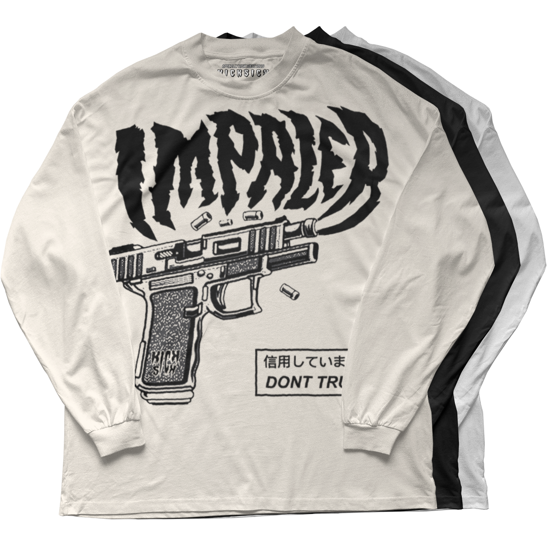 "Sail Black 2 Impaler" Long Sleeve Tee