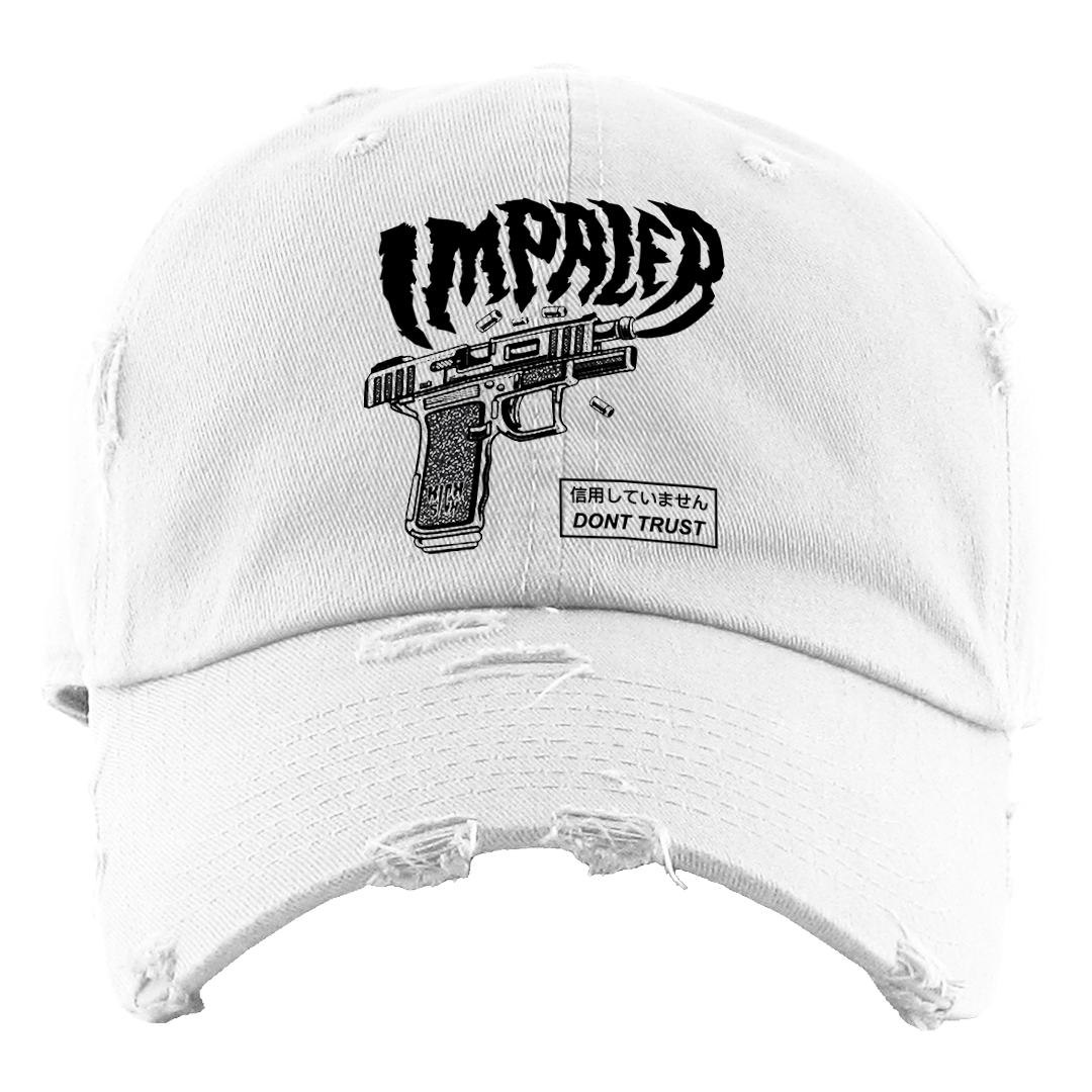 "Sail Black 2 Impaler" Distressed Dad Hat