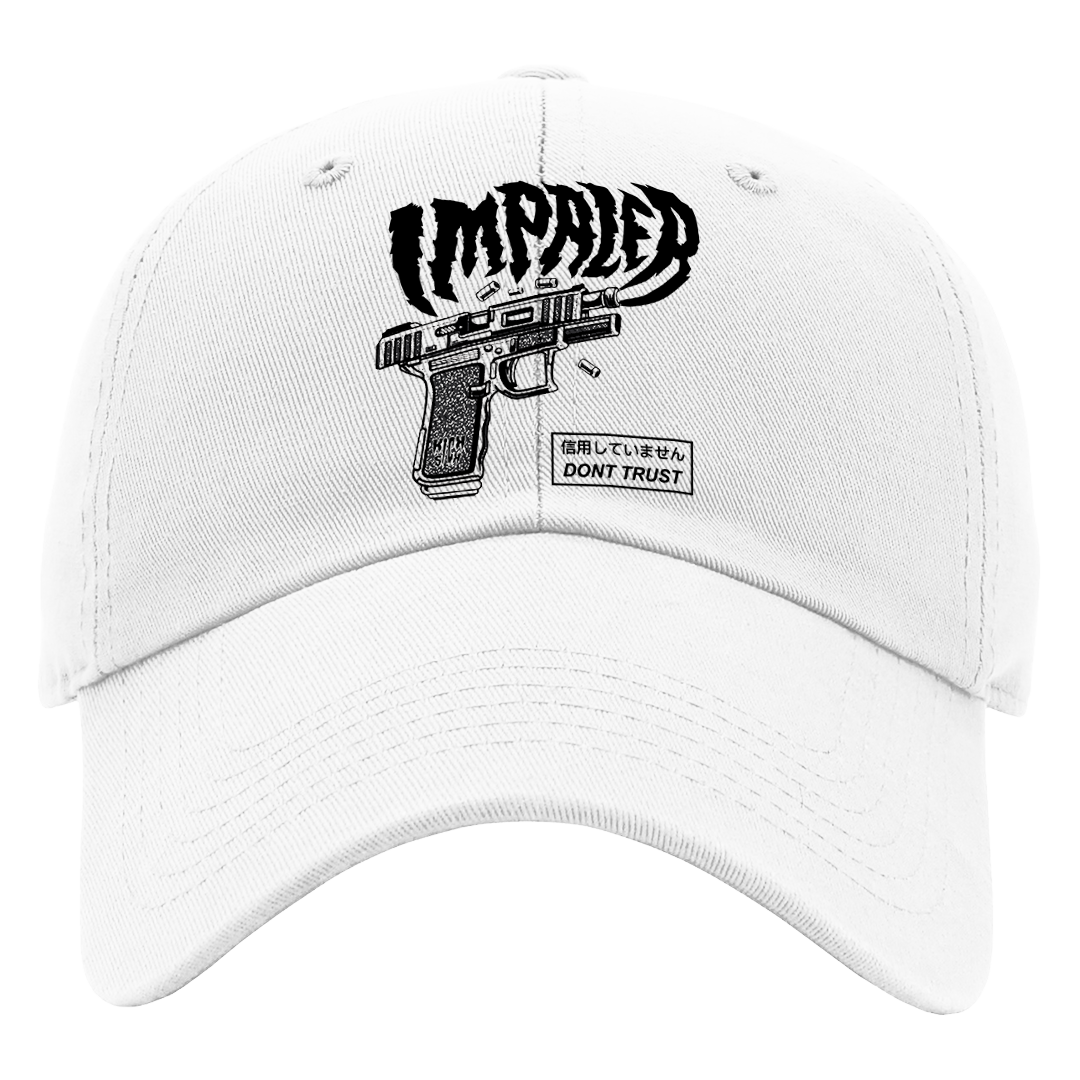 "Black & White Impaler" Dad Hat