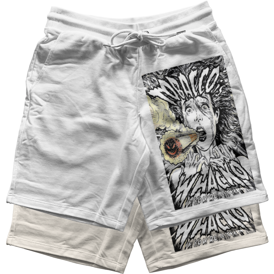 "Sail Black 2 Whacko Tobacco" Jogger Shorts