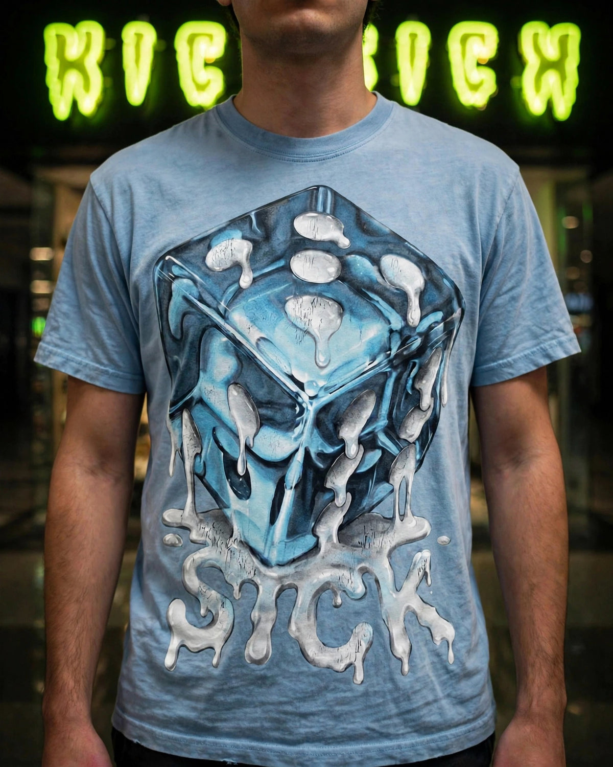 "Sick Luck" | Vintage Style Tee | UNC