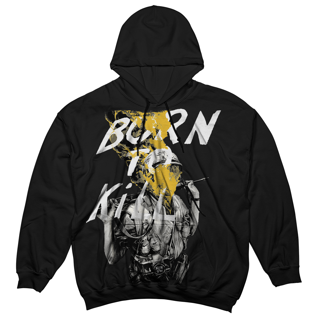"Yellow Ochre 6 Born to Kill" Hoodie