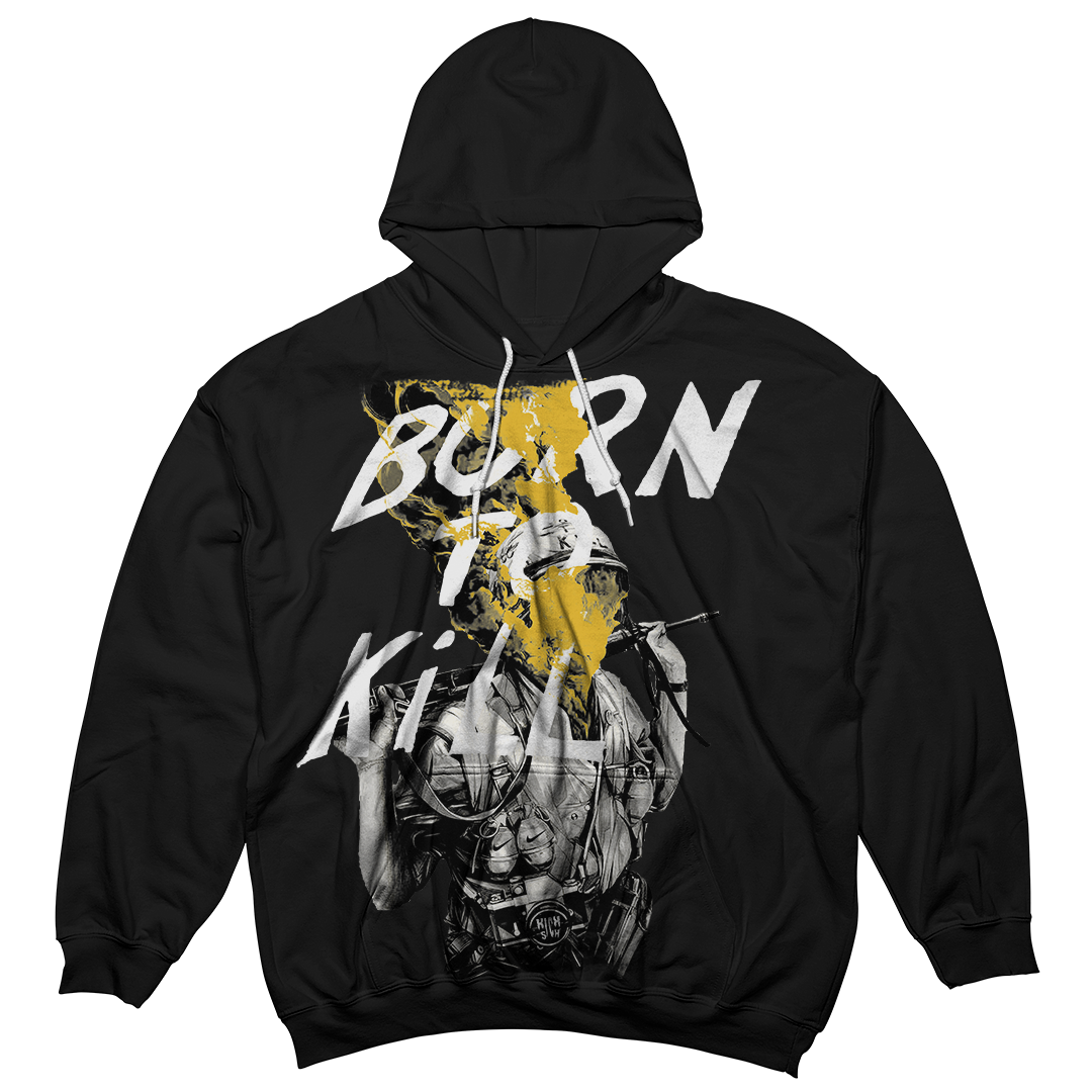 "Yellow Ochre 6 Born to Kill" Hoodie