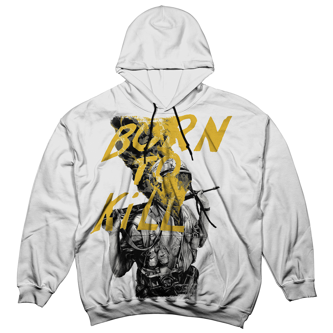 "Yellow Ochre 6 Born to Kill" Hoodie