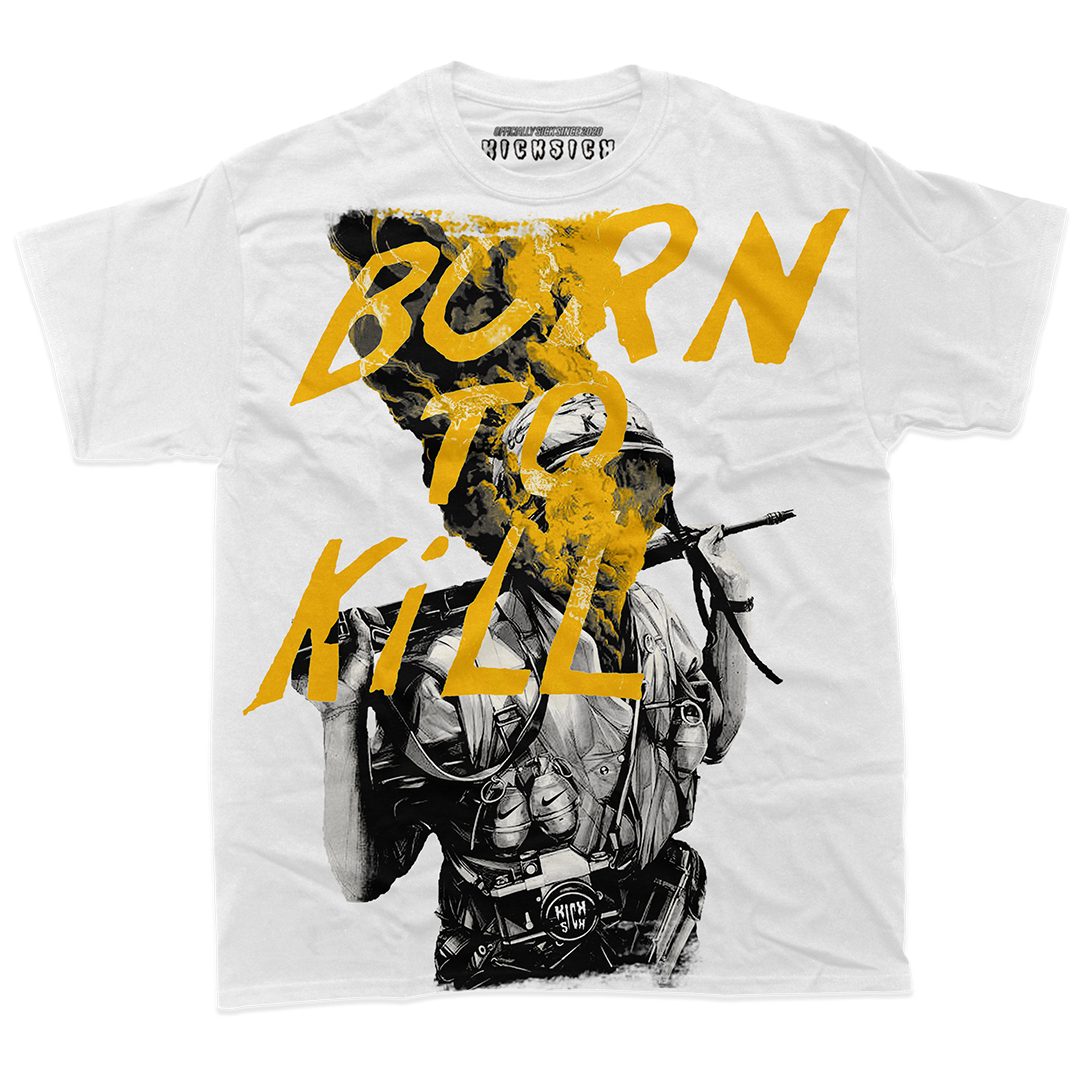 "Yellow Ochre 1 Born to Kill" Tee