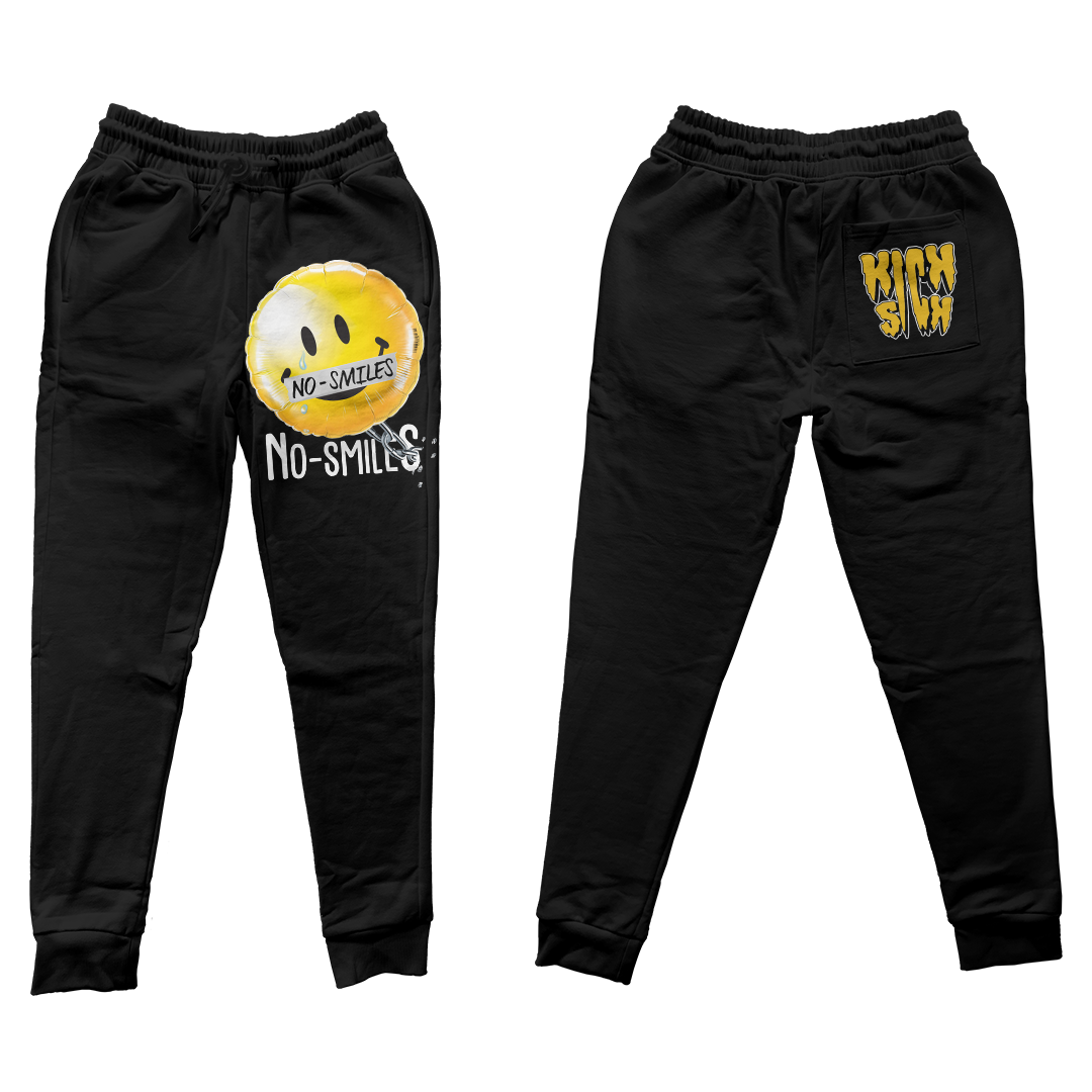 "Yellow Ochre 6 No-Smiles" Jogger Pants