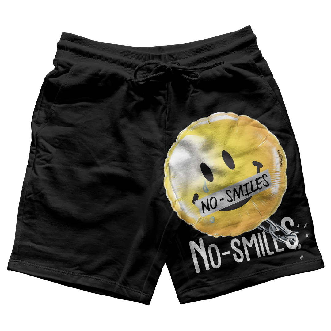 "Yellow Ochre 1 No-Smiles" Jogger Shorts
