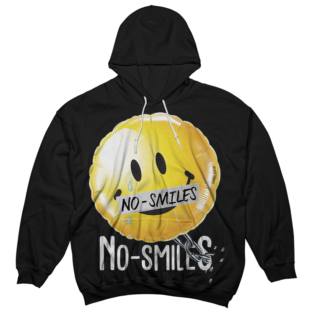 "Yellow Ochre 1 No-Smiles" Hoodie