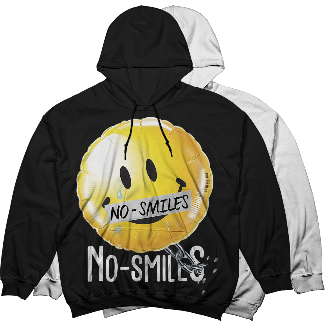 "Yellow Ochre 1 No-Smiles" Hoodie