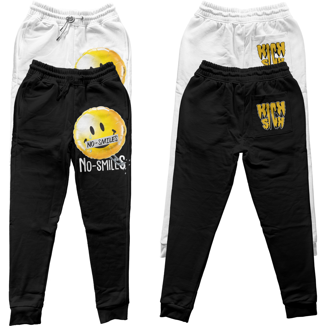"Yellow Ochre 1 No-Smiles" Jogger Pants