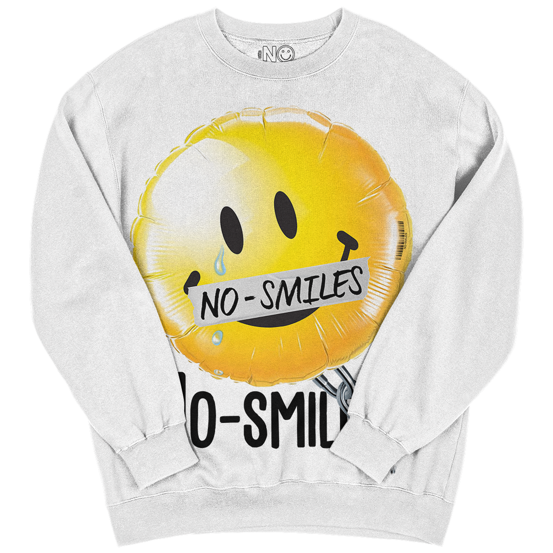 "Yellow Ochre 6 No Smiles" Crewneck Sweatshirt
