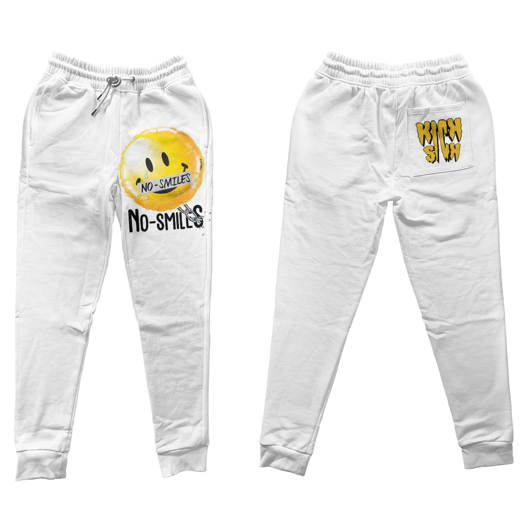 "Yellow Ochre 1 No-Smiles" Jogger Pants