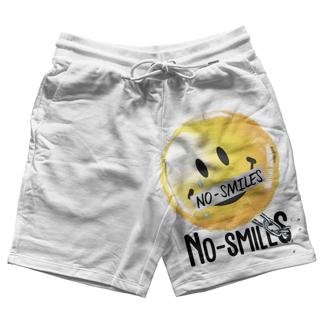 "Yellow Ochre 1 No-Smiles" Jogger Shorts