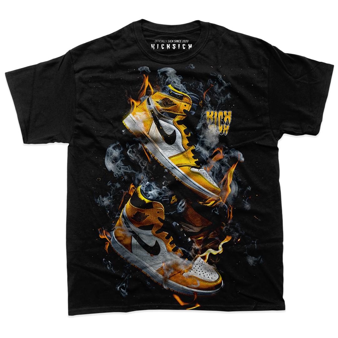 "Yellow Ochre 1 Smoke Burn" Tee