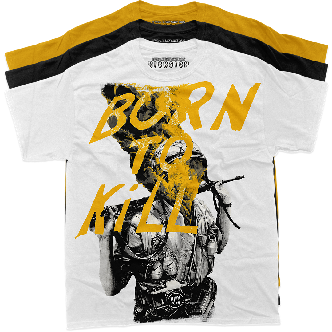 "Yellow Ochre 6 Born to Kill" Tee