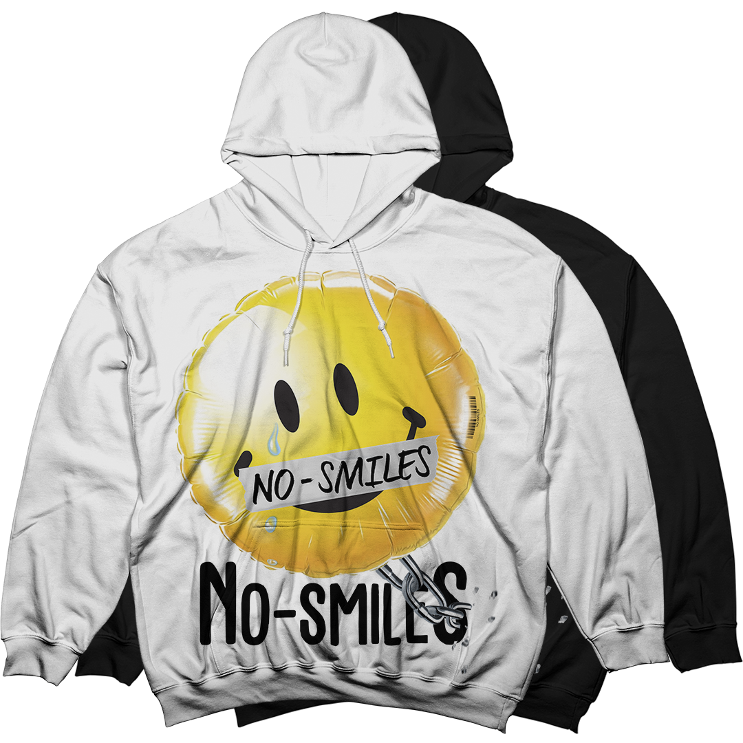"Yellow Ochre 6 No-Smiles" Hoodie