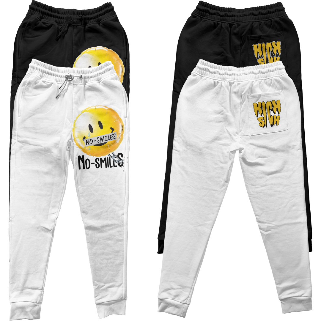 "Yellow Ochre 6 No-Smiles" Jogger Pants